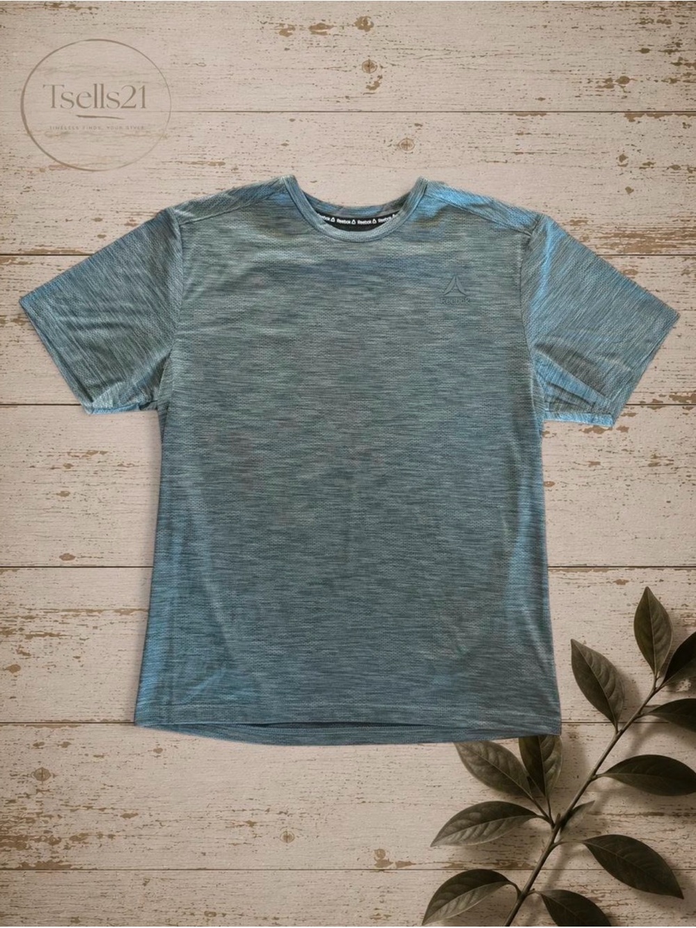 Reebok Green Stride Performance Tee -Size L